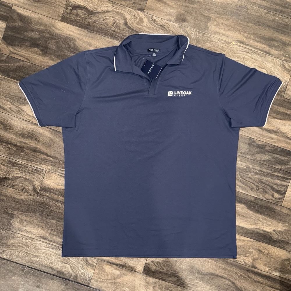 Peter Millar Crown Crafted Short-Sleeve Polo Shirt Breathable Men's XXL NWTGS